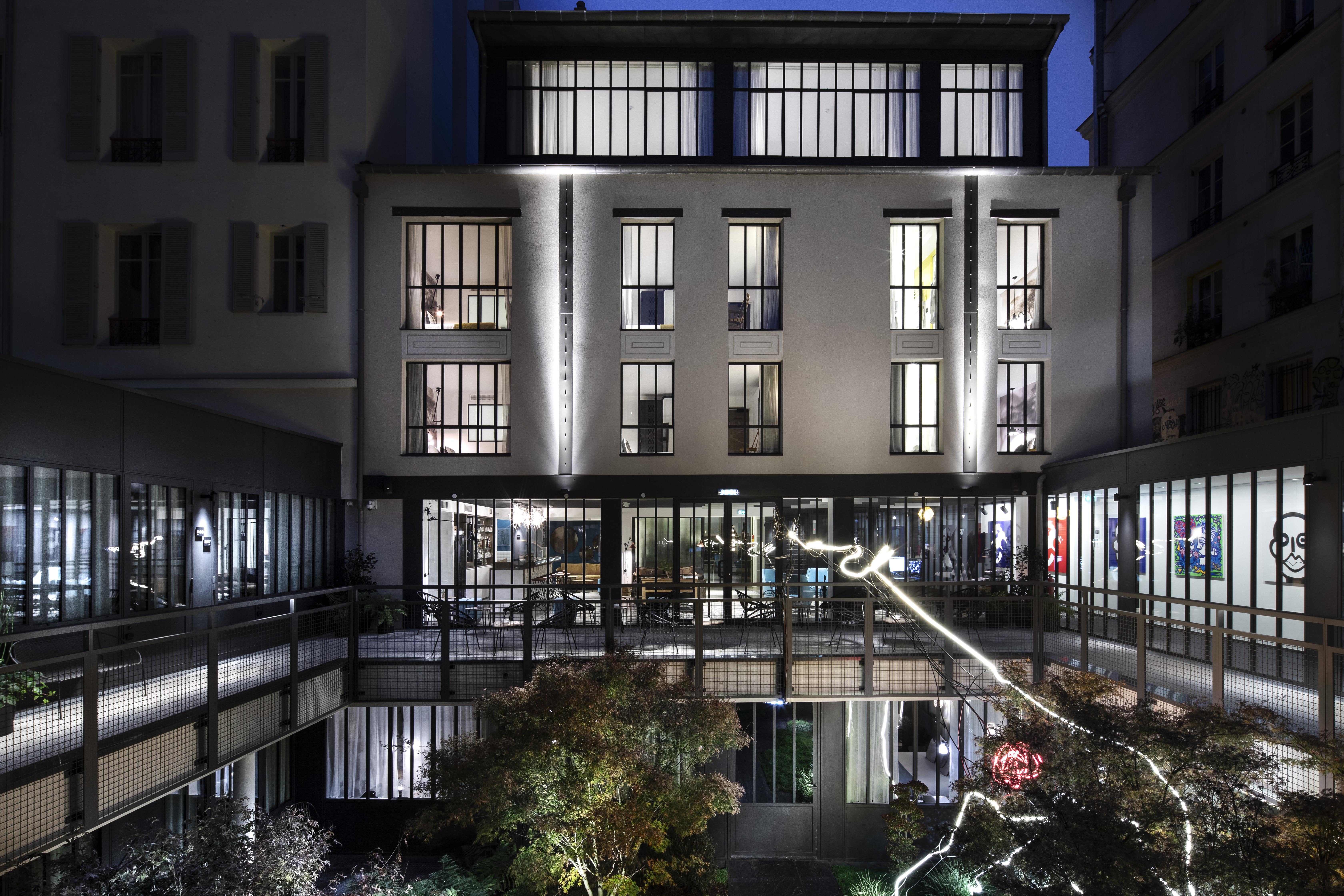 Hotel Les Deux Girafes París Exterior foto